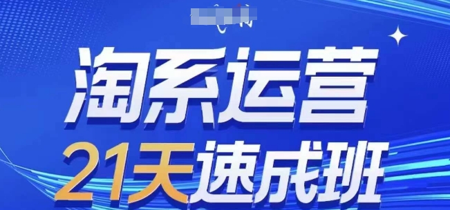淘系运营21天速成班(更新24年12月)，0基础轻松搞定淘系运营，不做假把式-好资源网