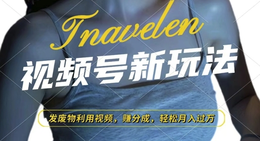 视频号新玩法，废物利用视频，撸分成收益，轻松月入过W【揭秘】-好资源网