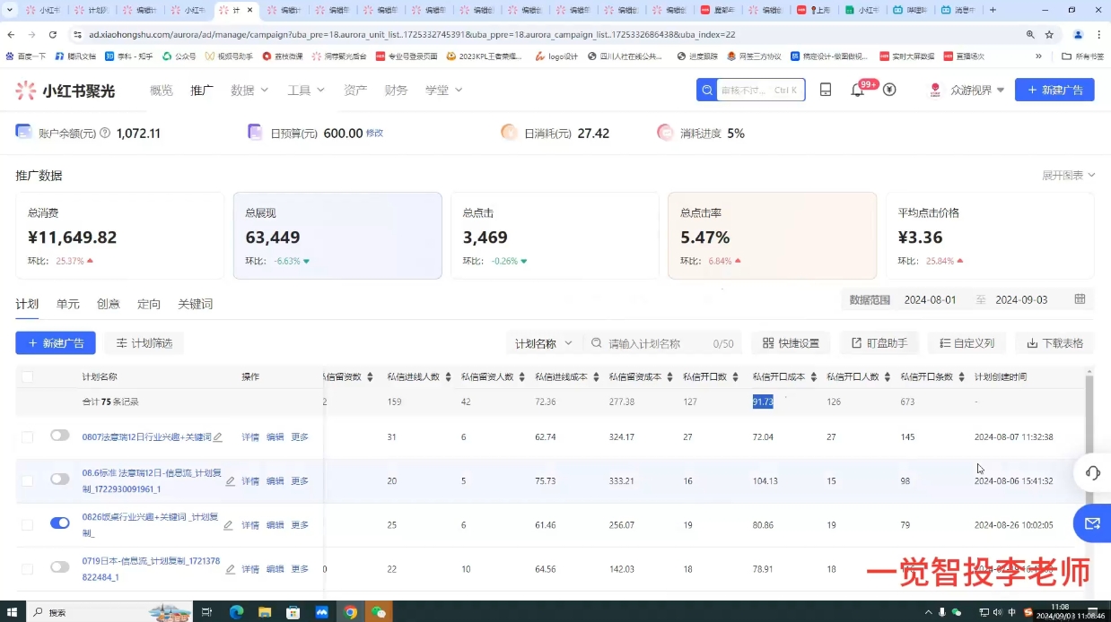 李老师·小红书运营投流，0基础实战教学-好资源网